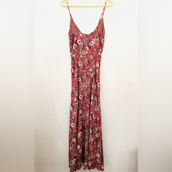 Lulus Everlasting Bliss Blush Floral Maxi Dress Size XS - Picture 8 of 14